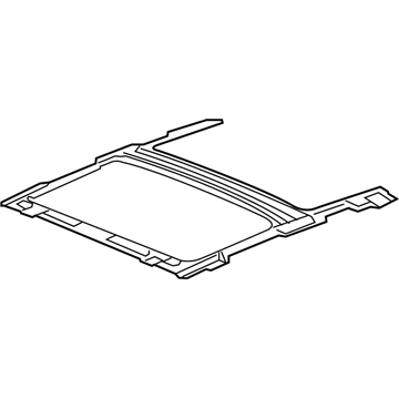 Mopar 5137559AD TROUGH-SUNROOF Drain