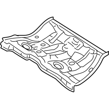 Toyota 58211-02905 Center Floor Pan