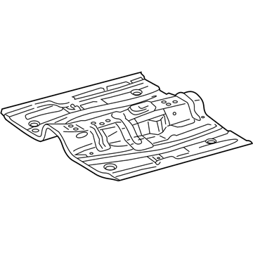 Toyota 58111-02030 Front Floor Pan