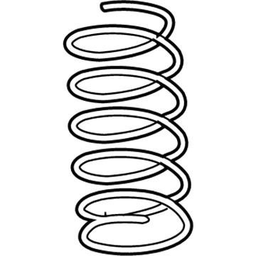 Nissan 54010-JA00D Spring-Front