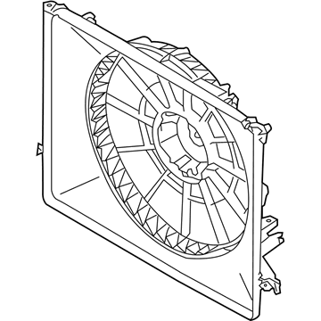 Hyundai 25350-2M100 SHROUD-Radiator