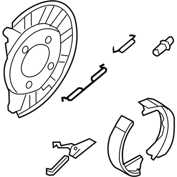 Ford 8C2Z-2209-B Brake Assembly