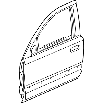 Honda 67010-S10-A91ZZ Panel, R. FR. Door