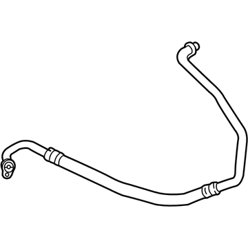 BMW 17-22-2-284-077 Engine Oil Cooler Pipe, Flow