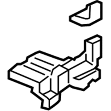 Honda 74190-TZ5-A11 Base, Battery Setting