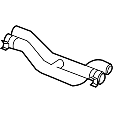 Mopar 5290211AD Exhaust Pipe Center