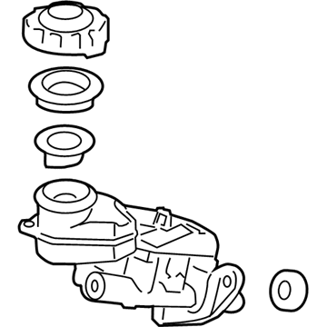 Honda 46100-SWA-A01 Master Cylinder Assembly