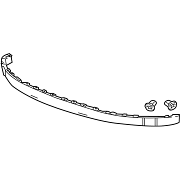 GM 84462565 DEFLECTOR ASM-FRT BPR FASCIA AIR