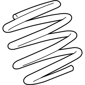 Mopar 5168677AB Front Coil Spring Right