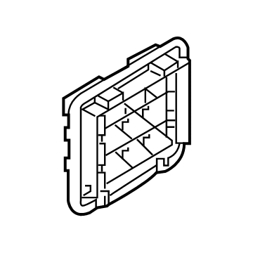 Hyundai 97535-AA000 Grille Assembly-Air Extractor, RH