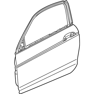 Honda 67010-TE0-A90ZZ Panel, R. FR. Door (DOT)