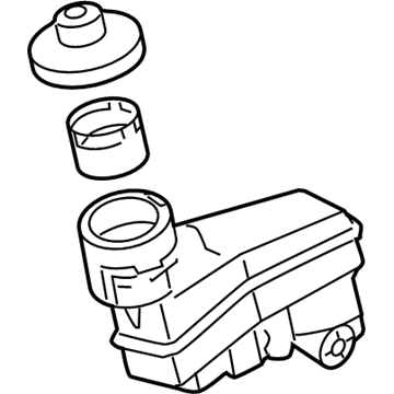 Lexus 47220-33340 Reservoir Assembly,Brake Master Cylinder