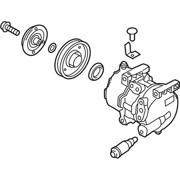 Hyundai 97701-1R100 Compressor Assembly