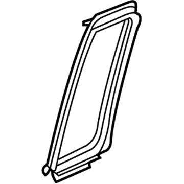 Honda 73441-SZA-A01 Seal, R. RR. Door Quarter