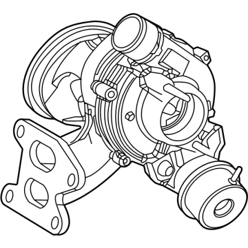 Lexus 17201-25010 TURBOCHARGER SUB-ASS