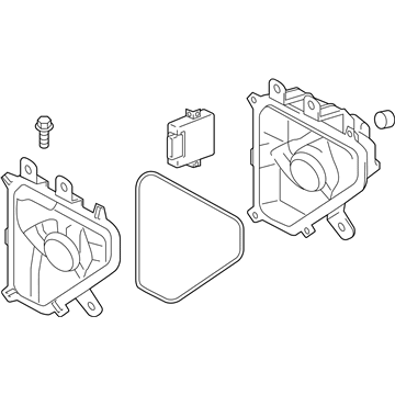 Lexus 81220-60110 Lamp Assy, Fog, LH