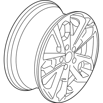 Ford DT1Z-1007-F Wheel, Alloy