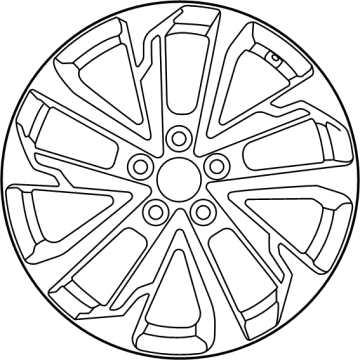 Toyota 42611-0A230 Wheel, Alloy