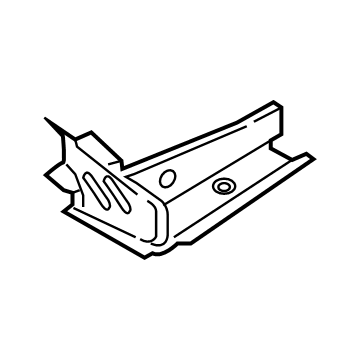 BMW 41-00-7-947-337 SIDE MEMBER, REAR LOWER LEFT