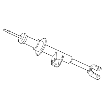 BMW 31-31-6-896-014 FRONT RIGHT SPRING STRUT
