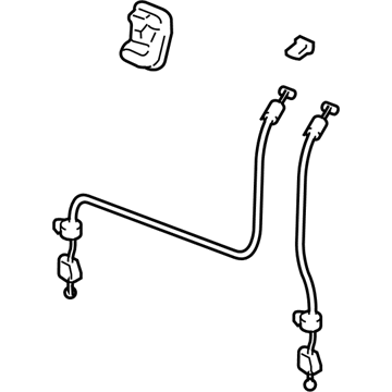 Honda 82643-S9V-A01ZB Lever, L. RR. Seat Reclining *NH361L* (CF GRAY)