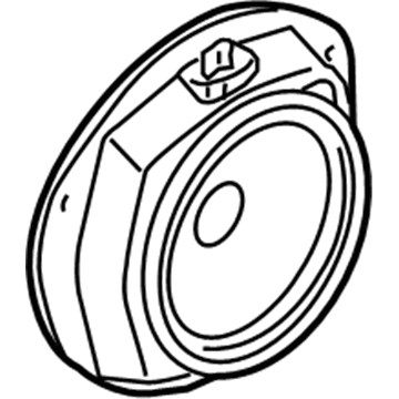 GM 96540725 Front Door Speaker