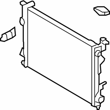 Hyundai 25310-3Q000 Radiator Assembly