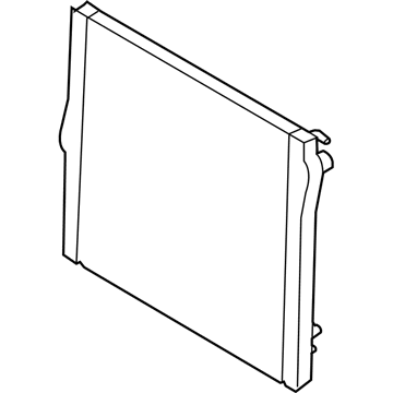 BMW 17-11-7-589-467 Radiator Center Rear