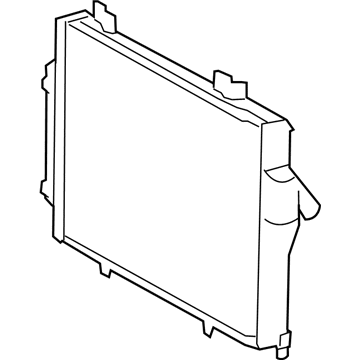 Mopar 5098296AA Engine Cooling Radiator