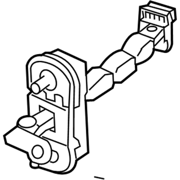 Hyundai 79490-D2500 Checker Assembly-Rear Door, RH