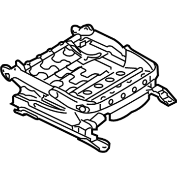 Infiniti 87301-1CJ8A Frame Assy-Cushion, Front Seat