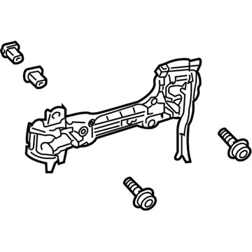 Lexus 69204-0E021 Frame Sub-Assembly, Rear Door