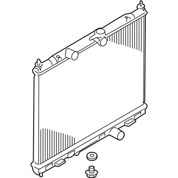 Nissan 21410-3LM0A Radiator Assy