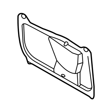 Ford M2DZ-78237A04-A SHIELD - WATER SPLASH