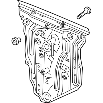 GM 84476777 Quarter Window Regulator Assembly