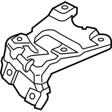 BMW 54-37-7-312-862 Mounting Element Incl. Spacer Plates