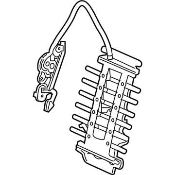 Acura 81590-TZ5-A61 Lumbar, Front