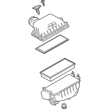 Toyota 17700-25171 Air Cleaner Assembly