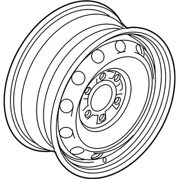 Ford KL3Z-1007-E Wheel, Alloy