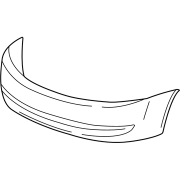 GM 15839814 Bumper Cover