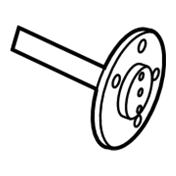 Mopar 52111373AD Rear Axle Shaft