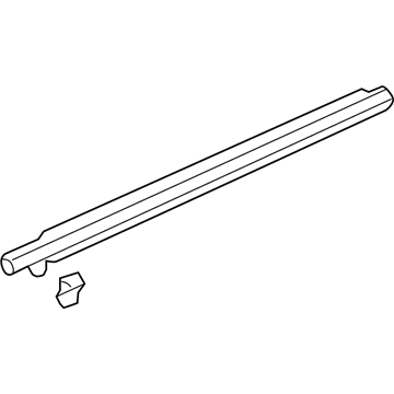 Acura 72910-TL4-003 Molding Assembly, Right Rear Do