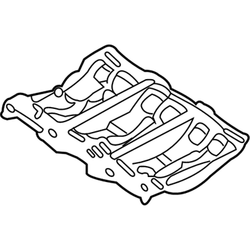 Kia 215253CKA0 Plate-BAFFLE