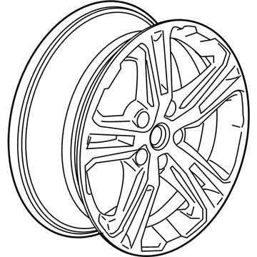 GM 84348842 Wheel, Alloy