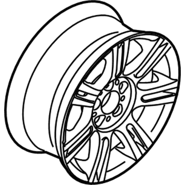 BMW 36-11-8-036-935 Light Alloy Rim