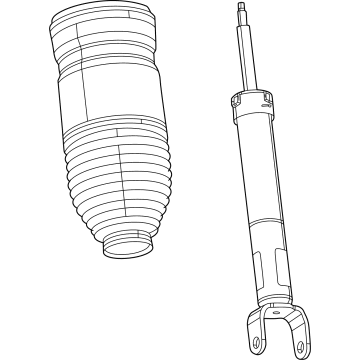 Mopar 68505568AD SHOCK-AIR SUSPENSION