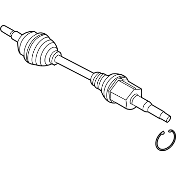 Ford NZ6Z-3B437-A SHAFT - FRONT AXLE