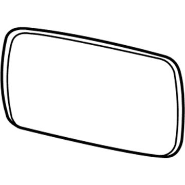 BMW 51-16-3-455-598 Mirror Glas, Convex, Right