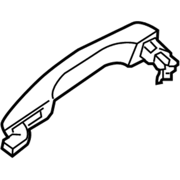 Kia 82651H8050 Door Outside Handle Assembly