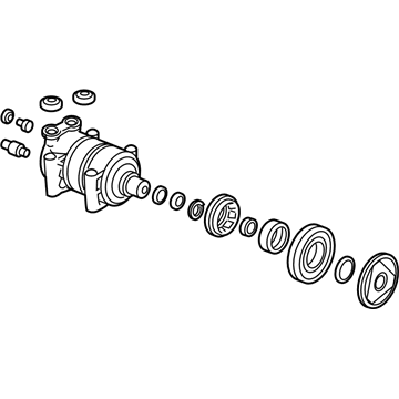 GM 20784066 Air Conditioner Compressor Kit